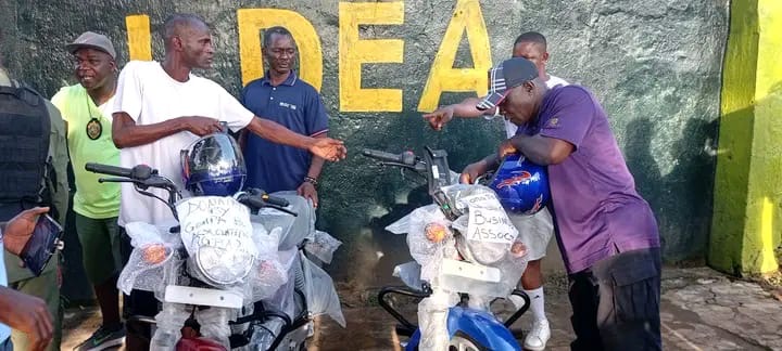 GBA Donates Two Motorbikes to LDEA