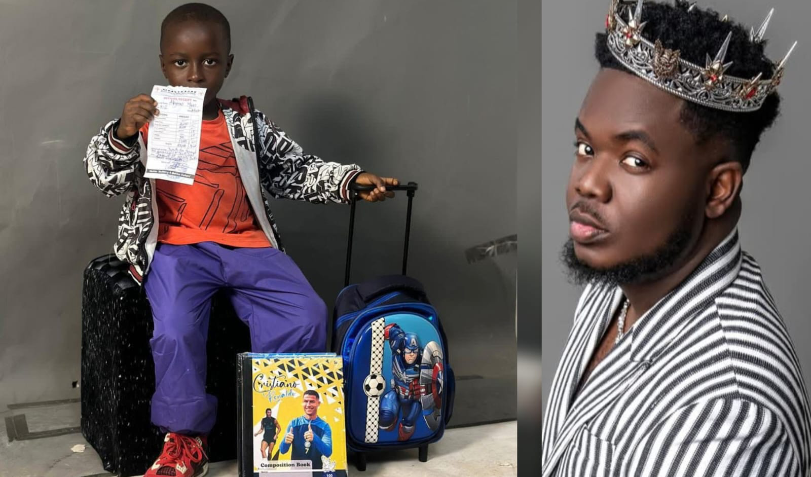 Liberia Music Heavyweight CIC Sponsors 4-Year-Old Rap Prodigy, Escobar, to School