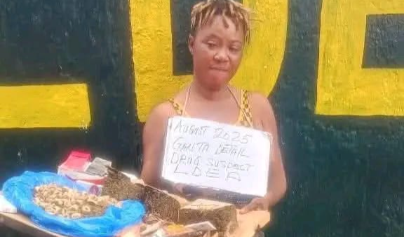 LDEA Arrests Woman in Nimba County with $100 Worth of Marijuana